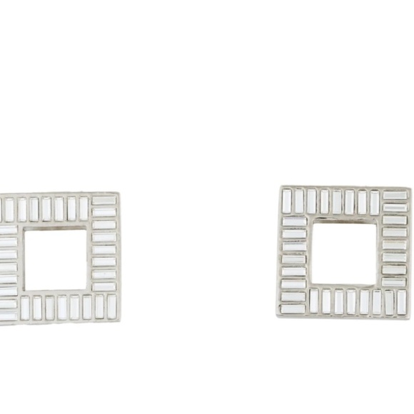 YSL Saint Laurent baguette earrings NEW in box - Picture 1 of 2